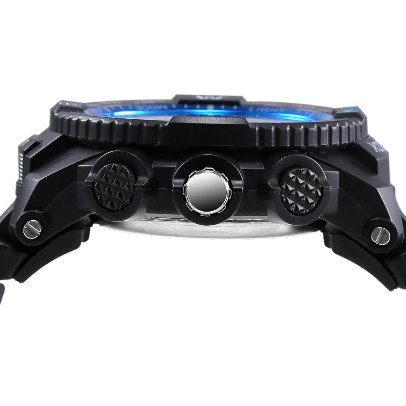 50ATM防水スマール若者向けの新しいスーパー製品多機能屋外LEDウォッチ腕時計ギフトモード15312334