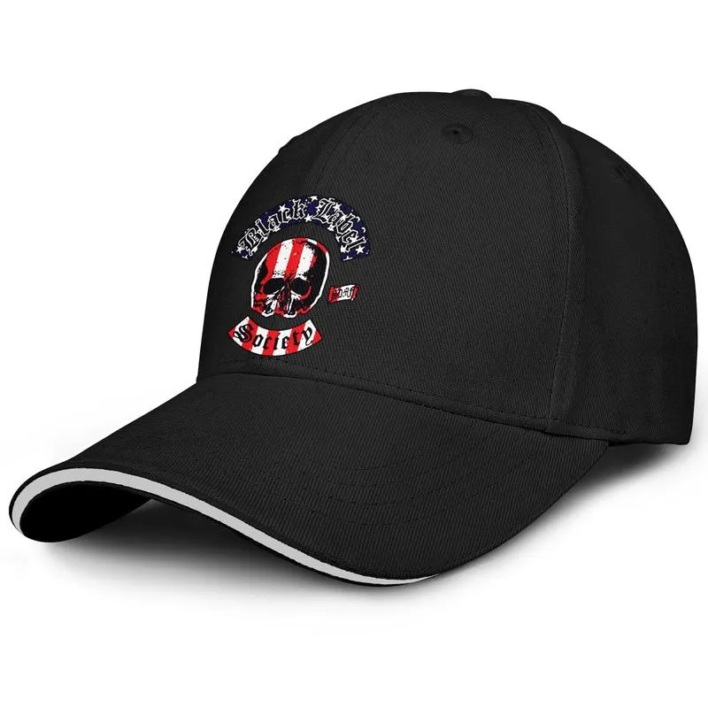 Unisex Black Label Society schedel Fashion Baseball Sandwich Hat Ontwerp Unieke vrachtwagenchauffeur Cap Logo Amerikaanse vlag Wereldwijd4821520