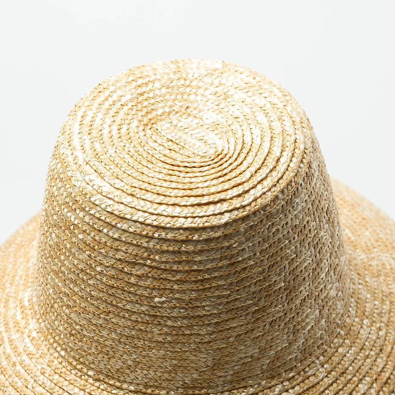 Yaz popüler lamba şekli güneş şapkası kadınlar için büyük geniş brim plaj şapkası bayanlar yüksek üst saman uv koruma seyahati230r