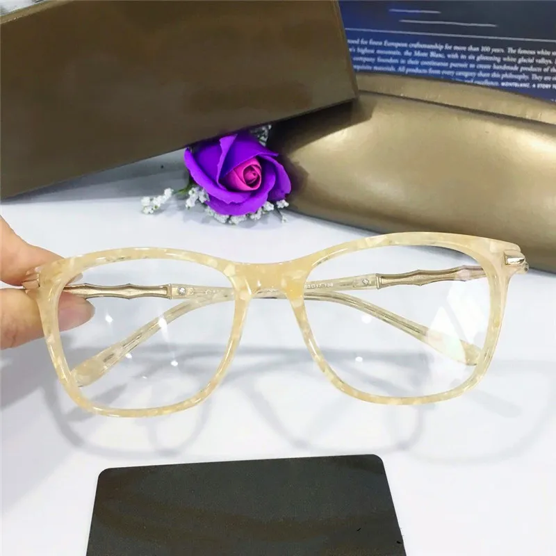 Luxus Top Modemarke-Designer-Schildbrille Stampunenrahmen Rezept Runde Frauen Brille Retro Optische Brille Männer Eyew258w