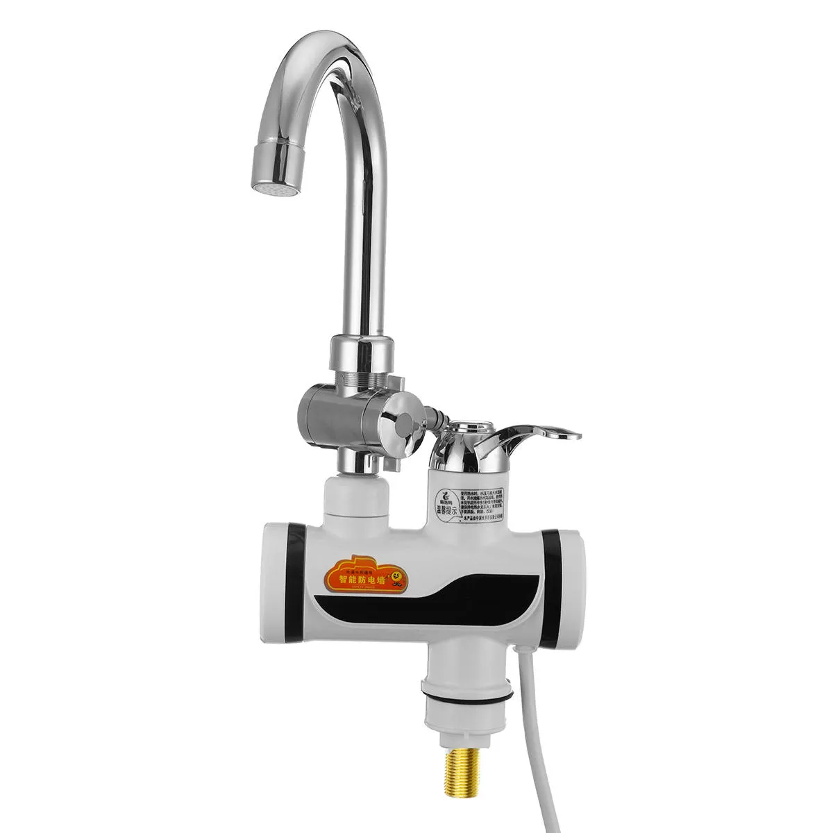 Natychmiastowy elektryczny podgrzewacz wody szybki kran ogrzewania kran kuchenny zimny mikser dotknij wyświetlacz LED180a