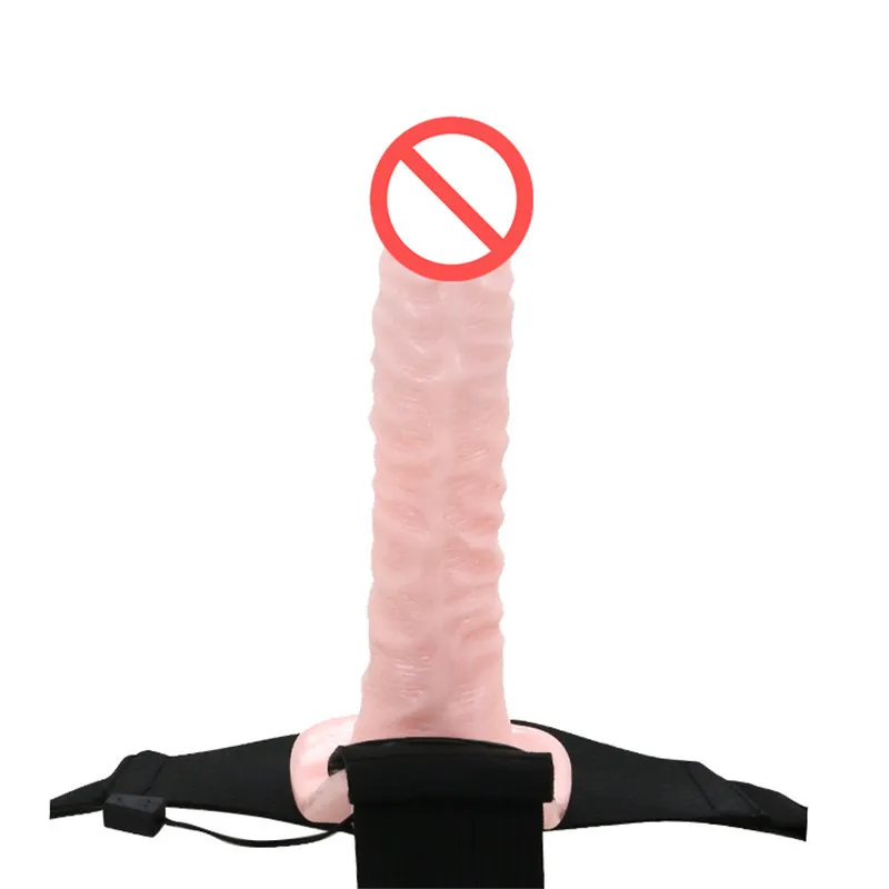Couple Dildo Double Toys Vibrator sur le pénis lesbien vibrant Femmes pour gode Sex Sangle CHTRW8234309
