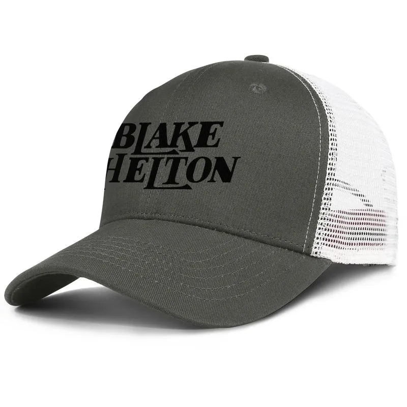 Blake Shelton logo armygreen mens and womens trucker cap baseball styles custom customize mesh hats Brasil black The of5514923