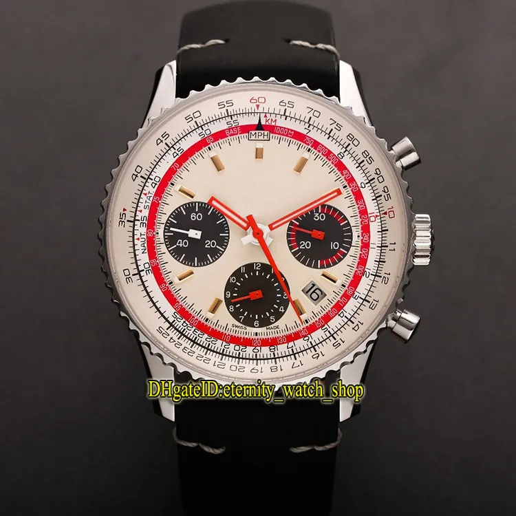 V9F TOP B01 AB01211B1B1X2 SWISSAIR EDITION ETA A7750 Automatic Chronograph Mens Watch Twe Two Rotation Pozel Sport Stopwat187M