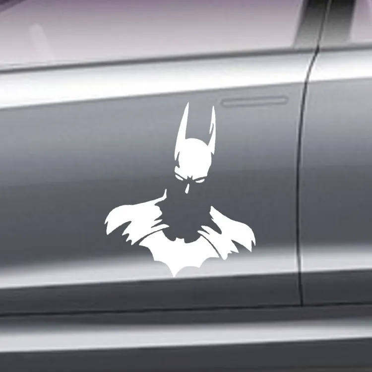 Neuer Batman Body Sticker PVC Abnehmbarer wasserdichte Aufkleber kreativer DIY -Auto Verschönerung Dekoration8754049