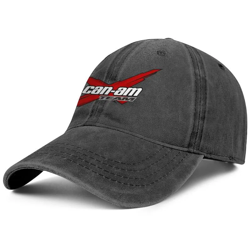 Stylish Can-Am Logo Unisex Denim Baseball Cap Golf Classic Hats Team Can-Am Can-Am Team Motorcycles312W