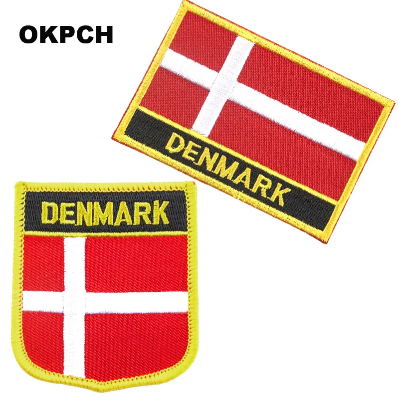 Germany Embroidery Iron on Flag Patches National Flag Patch for Clothes DIY Decoration PT0049-2