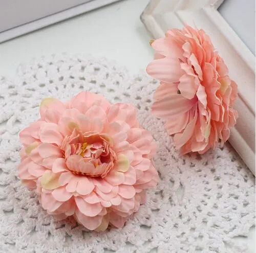 Fleur artificielle de souci en soie 6cm, pour fête de Mariage, décoration de la maison, fleurs de Simulation de Calendula, GB746296H