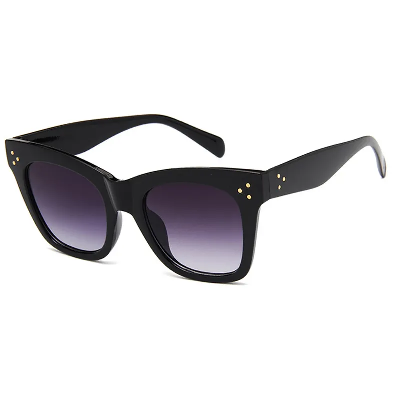 OEC CPO Fashion Square Sunglasses Femme Accessoires 2020 RIVETS FEMME SUMEUR GRADIENT CATEYE Eyewear UV400 O163237S