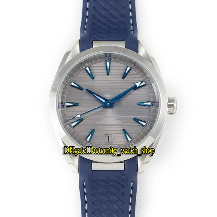 SSS Factory Aqua Terra 150M Series 220 12 41 21 03 001 Blue Dial 8900 Mechaniczne automatyczne męże zegarki 316L-Steel Sport Watc307n