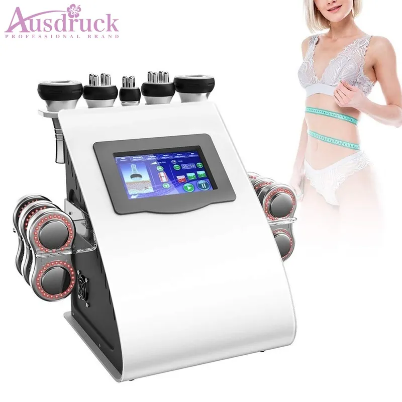 2020 Ny 40K Body Slimming Massager Fett Avlägsna EMS MicroCurrent Celluliter Avlägsnande Fettkavitation Celluliter Anti-Wrinkle Beauty Equipment