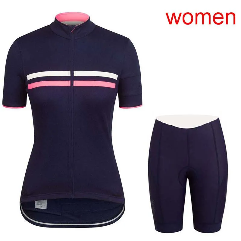 pro tour team RCC cycling jersey set Women Summer Bicycle maillot breathable quick dry MTB bike clothing Ropa ciclismo Y21031813