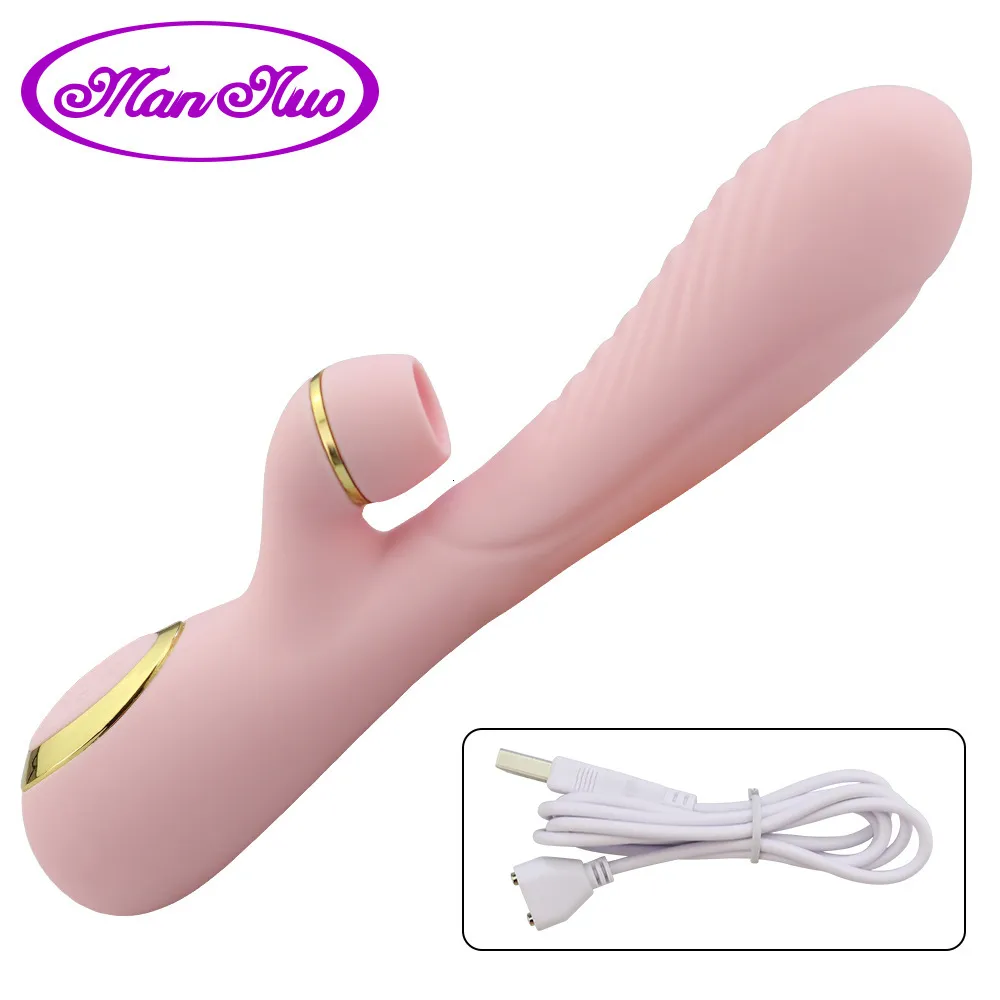 Jouets sexuels produits Articles pour adultes Charge choc sucer Av bonne femme utiliser Console soi-même Massage Vibration sucer Stick6758578