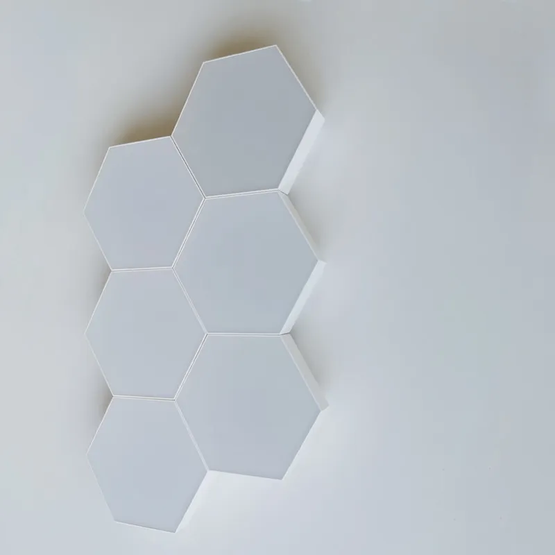 Quantum Lamp Colorful Changeable Touch Sensor Hexagonal Modular DIY USB Night Wall Light remote control268S