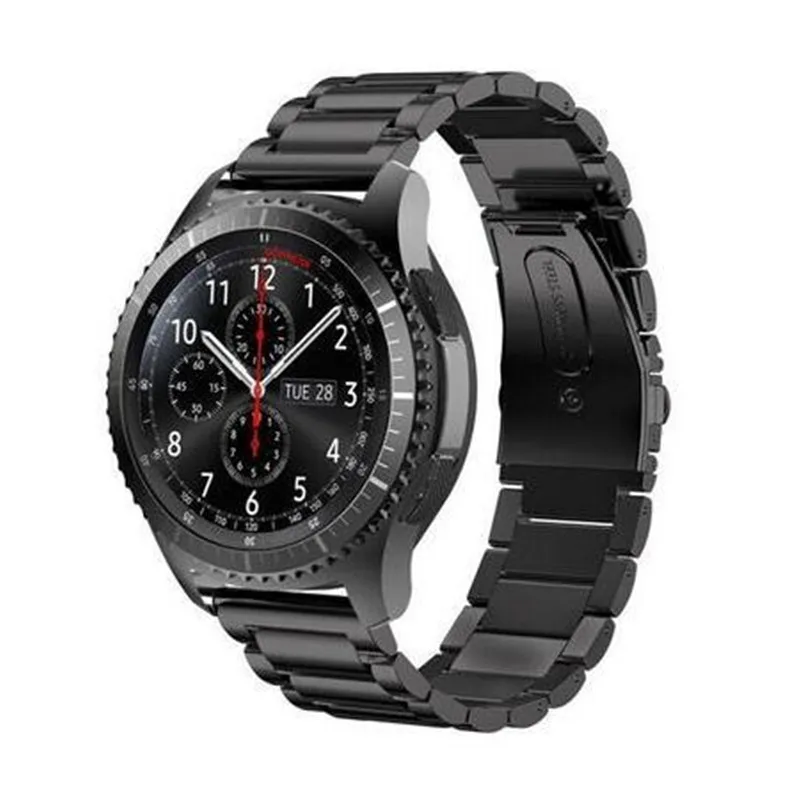 Cinturini orologi Cinturino in metallo Gear S3 Frontier Galaxy 46mm Band Smartwatch 22mm Bracciale in acciaio inossidabile Huawei GT S 3 46206n