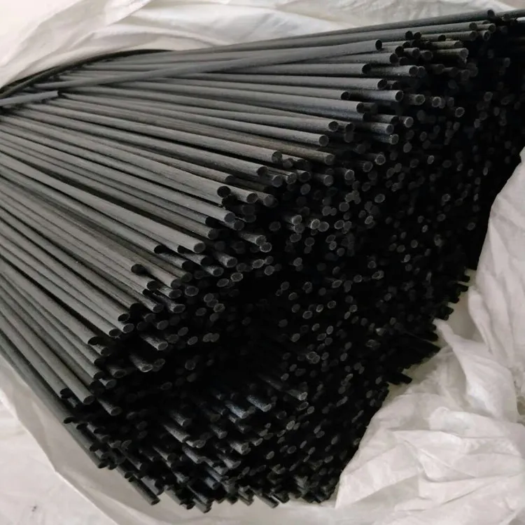 İyi Fabrika 3mm 20cm Rattan Koku Tütsü Siyah Fiber Reed Difüzör Değiştirme Dolgunluk Çubukları Aromatik Stick2242