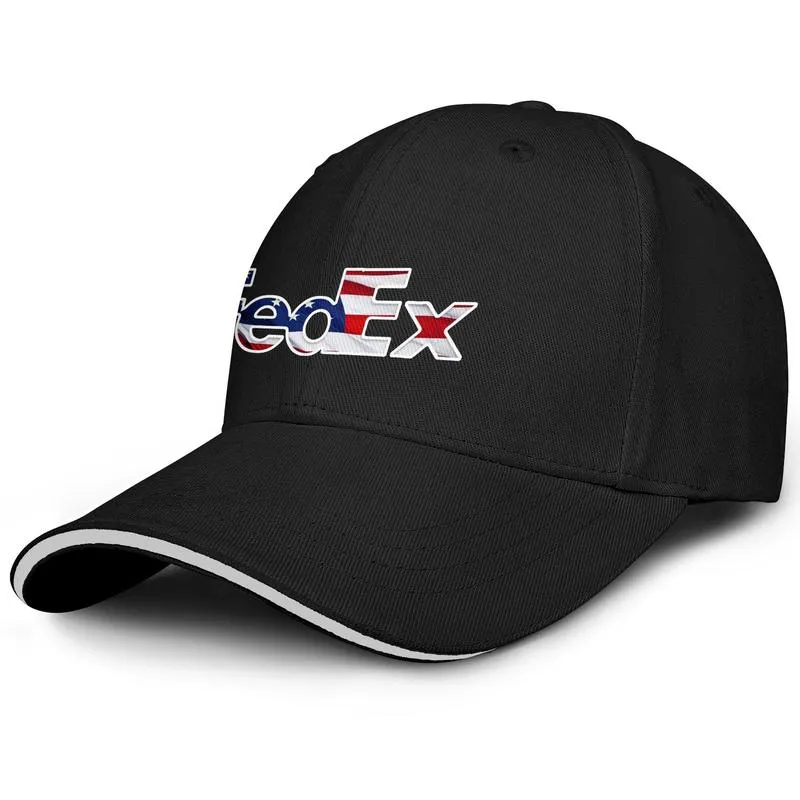 Cappello unisex FedEx bianco The World Fashion Baseball Sandwich Hat Custom team Truck driver Cap Orange Old Logo Denny Hamlin Federal Expre3733805