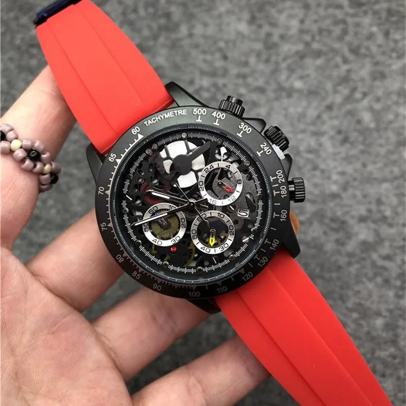 Nowi luksusowe mężczyźni oglądają modę Montre Fashion Watches Watches Wiele stref czasowych Sport Męskie zegarki kwarcowe Panie Watch ReLOJ DE287S