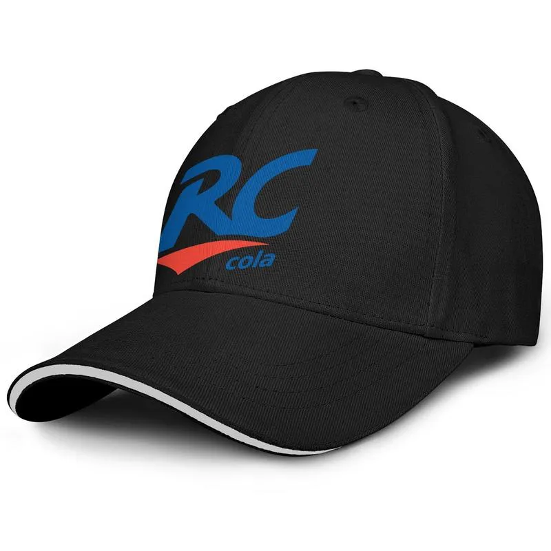 Unisex rc cola logo mode baseball smörgås hatt anpassad söt lastbil förare cap royal crown drink amerikansk flagg logos vit marmor4440695
