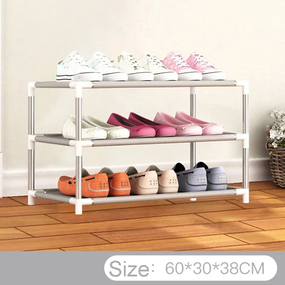 3 4 5 6 8 lager dammtät montera skor rack diy hemmöbler icke-vävd förvaring sko hylla hall skåp arrangör hållare y2210u