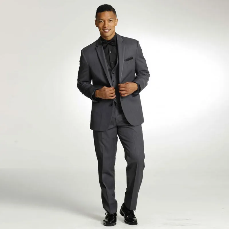 gray suit