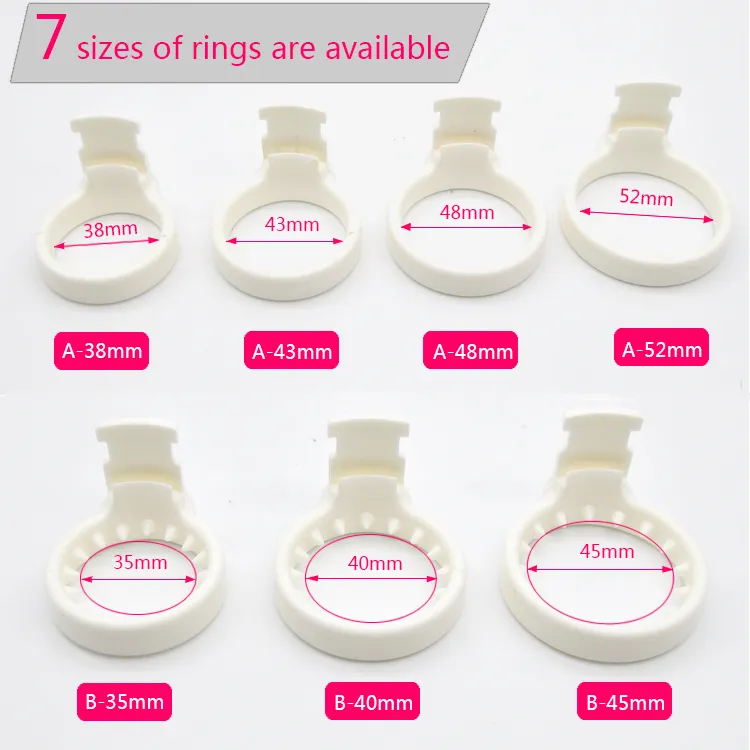 New The Biosourced Resin Male Small Chastity Devices A357-3 Y19070602_voghion.com