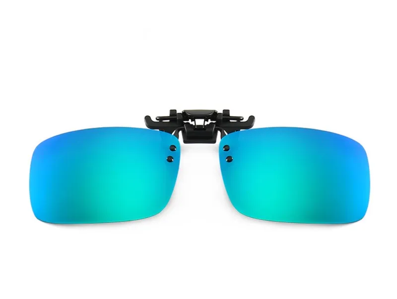 Klip Güneş Gözlüğü Polarize ve UV400 Klasör Gözlük Çerçeve Ayna Lensleri Gece Görüşü Flip Can Camları 3 Boyut Boyut
