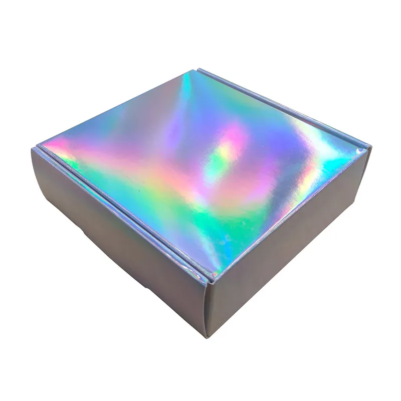 Holografische Geschenkbox für Party, Hochzeit, Souvenirbox, 2 Größen erhältlich, 20 Stück, Lot249P
