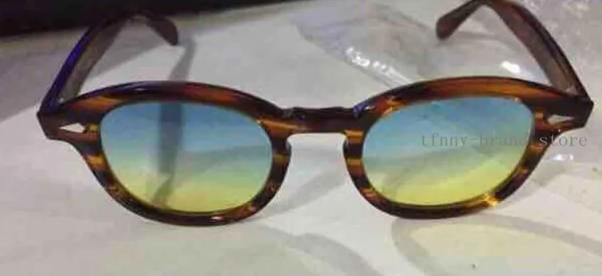 Nouveau arrivée S M L SIZE LEMTOSH Lunettes de soleil Men Femmes Femmes Eyewear Johnny Depp Sun Glasses Frames Tive Quality Sunglasses Cadre avec Orig 1858