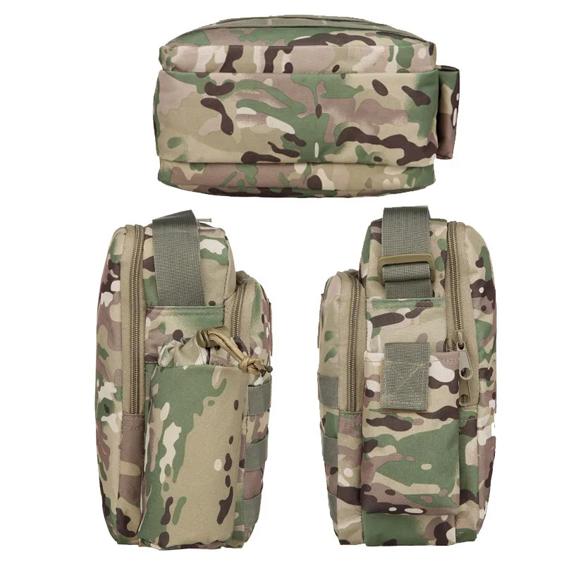 Oudoor Sports Tactical Molle Shoulder Bag Pack Rugzak Knapzak Assault Combat Camouflage Versipack NO11-208