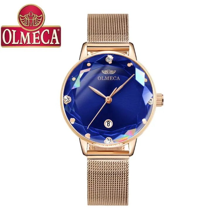 Nova moda simples relógio feminino senhora bonito quartzo ins estilo ultrafino 10mm aço inoxidável 30m impermeável294x