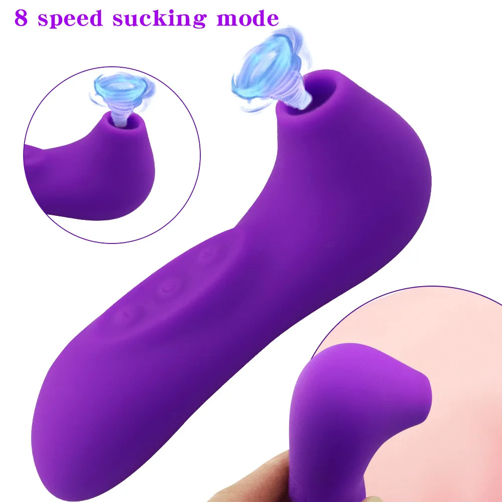 Mini clit sucker vibrator oral slickande fitta tunga vibrerande bröstvårtor suger blowjob klitoris stimulator vuxen kvinnlig sexleksaker y200411
