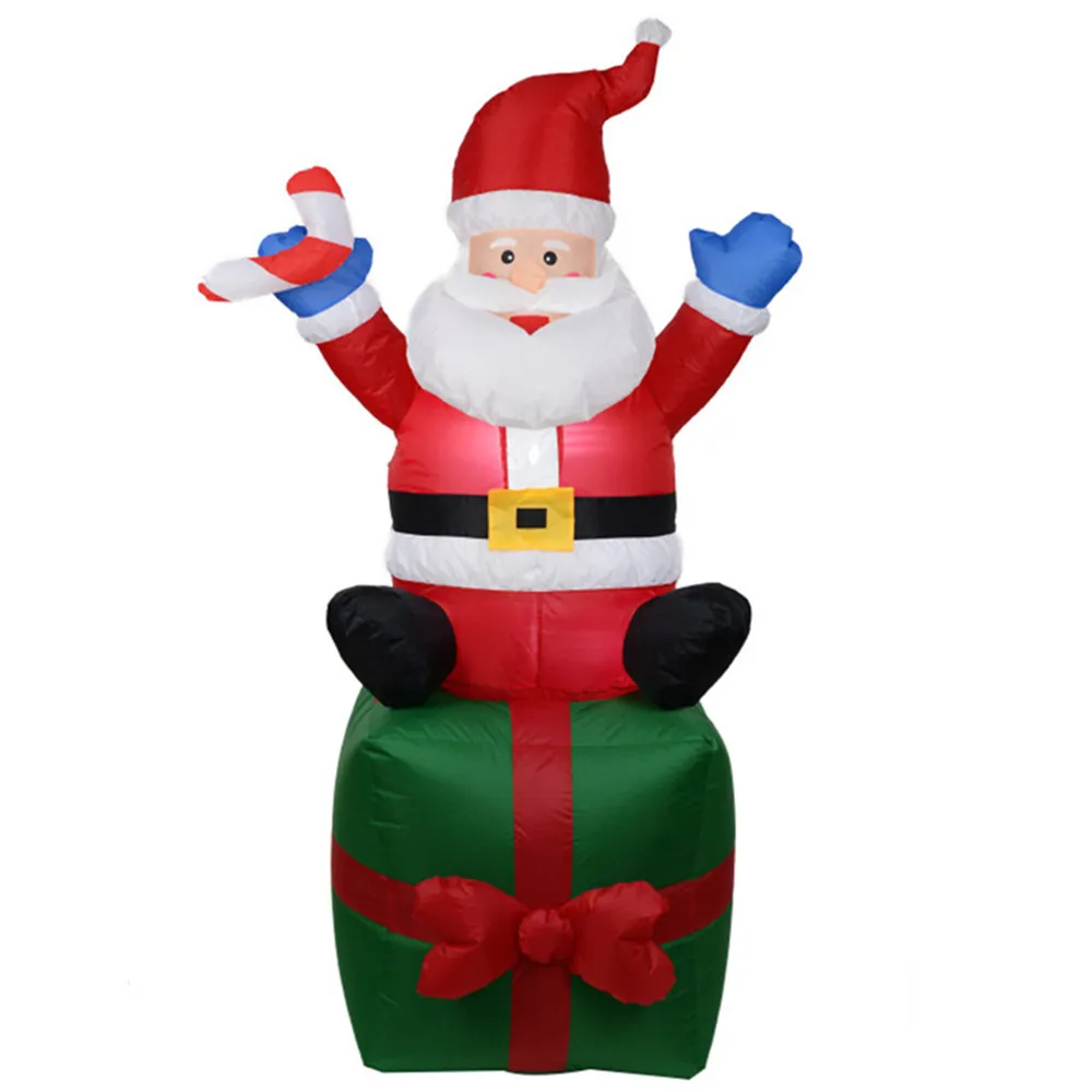 Babbo Natale gonfiabile gigante all'aperto Decorazioni natalizie la casa Decorazione del giardino Buon Natale Archi di benvenuto 20182941