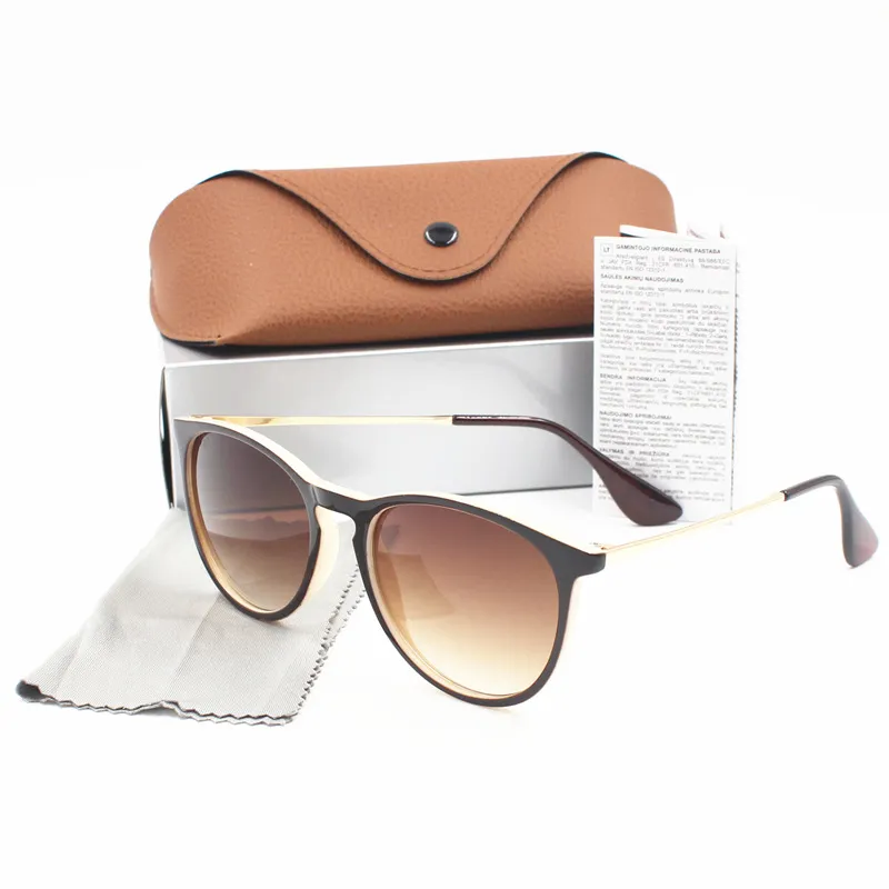 1 قطعة أزياء نظارة شمسية Toswrdpar نظارات شمسية مصمم للرجال السيدات البني حالة أسود إطار معدني داكن 50 ملم عدسة 252Q