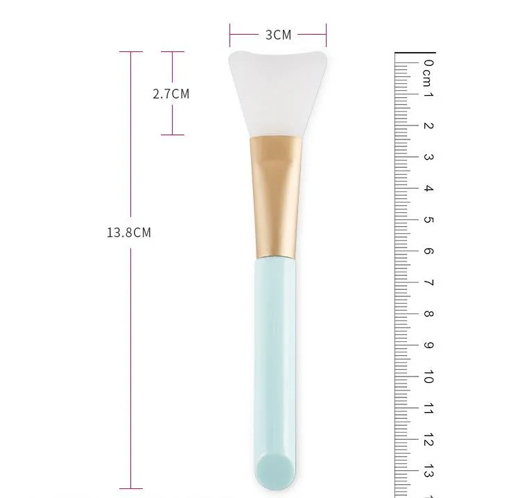 실리콘 마스크 브러시 얼굴 마스크 진흙 혼합 공구 스킨 케어 뷰티 메이크업 브러쉬 얼굴 재단 도구 maquiagem