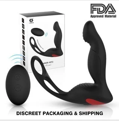 9 snelheden mannelijke masturbator vibrator dubbele penetratie strapon dildo vibrator butt plug g spot vibrator volwassen seks speelgoed voor man y1819347872