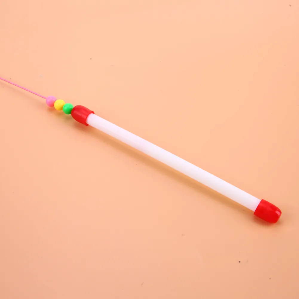 Pet Cat Toy Stick Toys Design Design Teaser Training Wand Stick Plasting Pross Toy для кошек котенок домашние животные кошки продукты 8425258