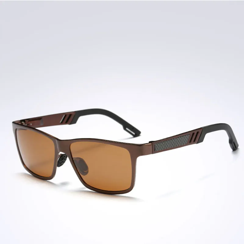Godkvalitativ mode aluminium magnesium HD polariserade solglasögon män klassiska körglasögon UV400 män som kör solglasögon Factory S284P