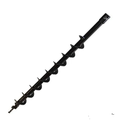 New Model Garden Supplies Diameter 40mm 60mm 80mm Single Blade Earth Auger Drill bits Digging Holes in Ground Replacement parts259T