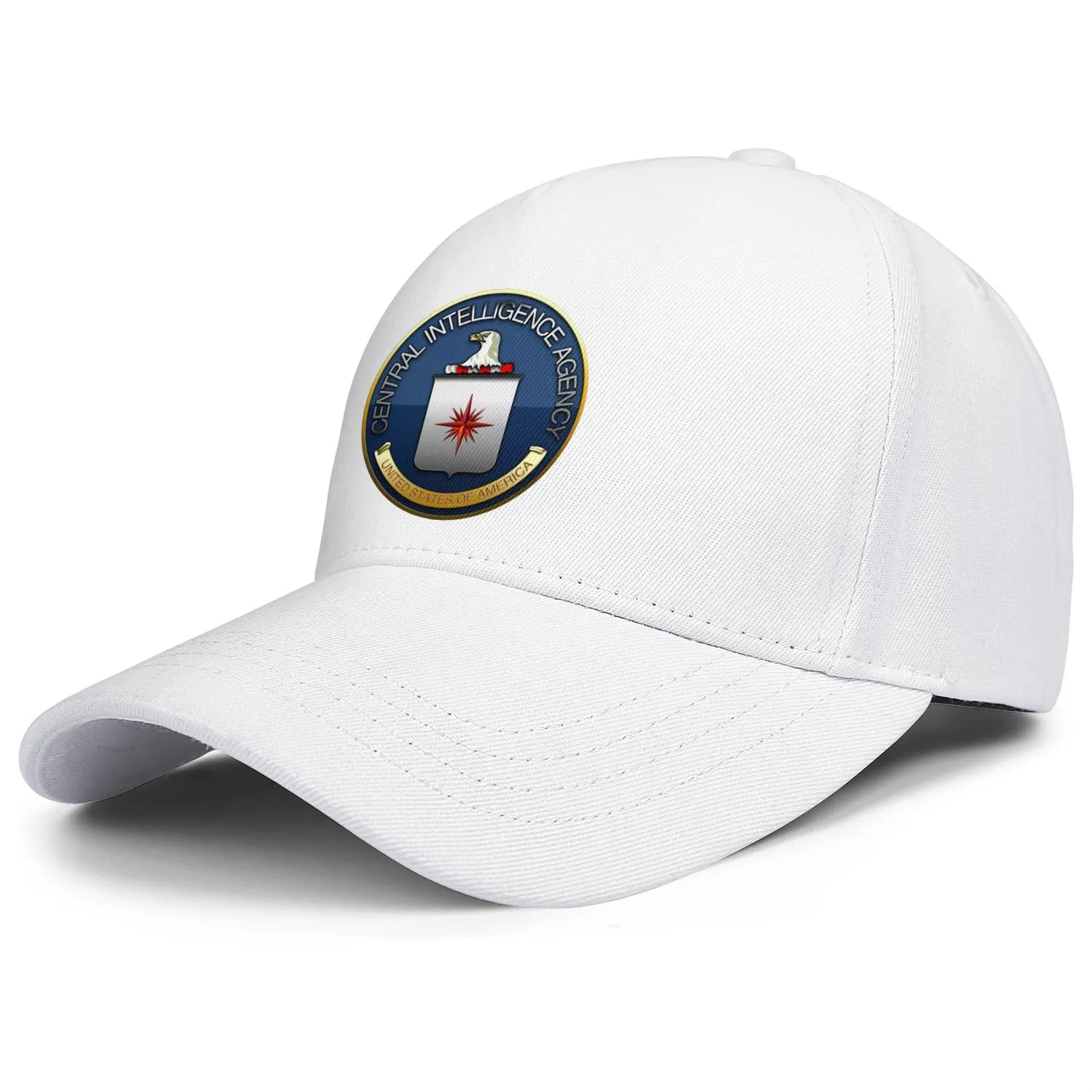 Central Intelligence Agency Logo hommes et femmes casquette de camionneur réglable cool vintage personnalisé baseballhats223m3172127