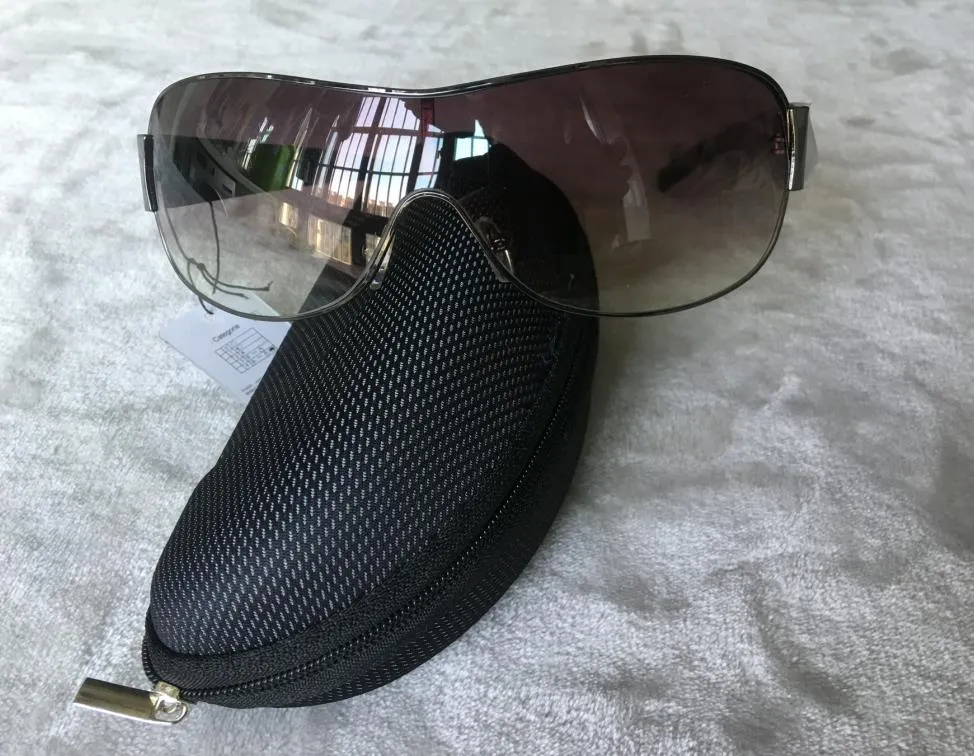 vendre des lunettes de soleil pour hommes de haute qualité, lentilles de lunettes avec boîte souple 3259