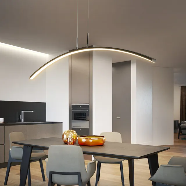 LED Hanglampen Dimmen Hanglampen Voor Eetkamer keuken Schorsing Armatuur Nieuwe Aankomst Moderne Koord Opknoping Lamp3051