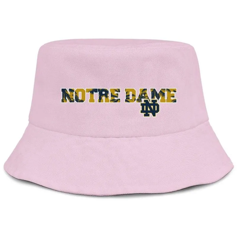 Moda notre Dame Fighting Irish Football Logo Unisex Składany wiadra czapka fajna oryginalna Visor Fisherman Beach sprzedaje czapkę melonika BL1551855