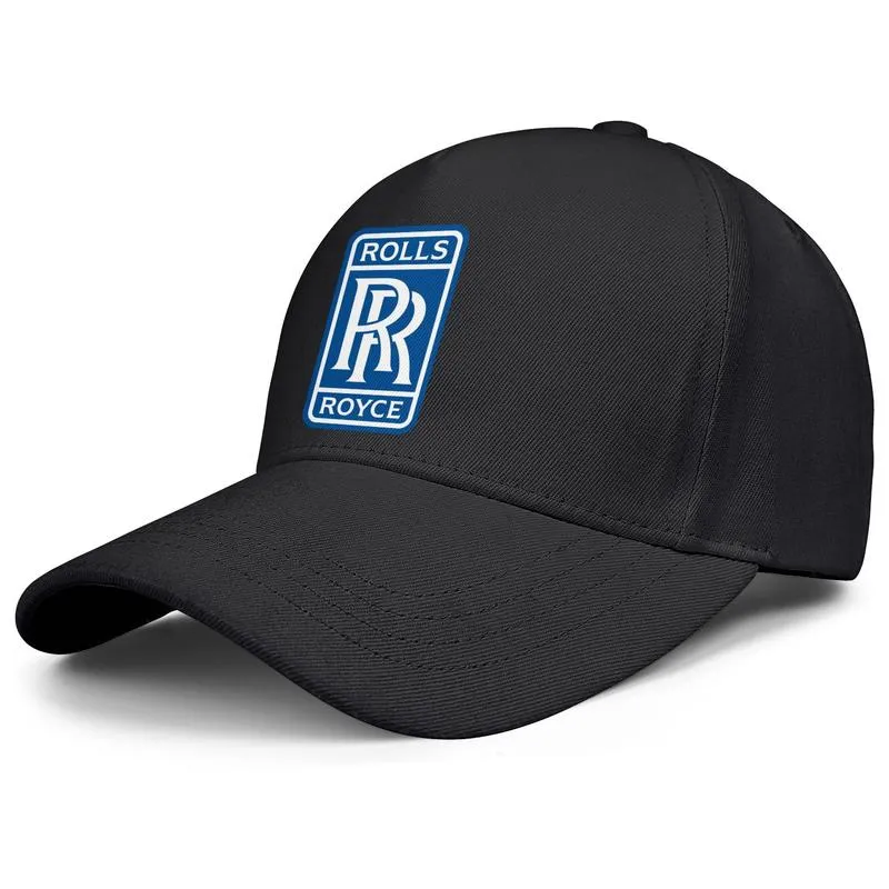 Rolls Royce Oeiginal Logo Logo Blue White Mens and Womens Регулируемая заглушка Drucker Design Vintage Симпатичная стильная бейсбольная плата Blocky Faith 262M