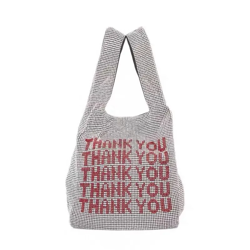 Thank you online sequin bag