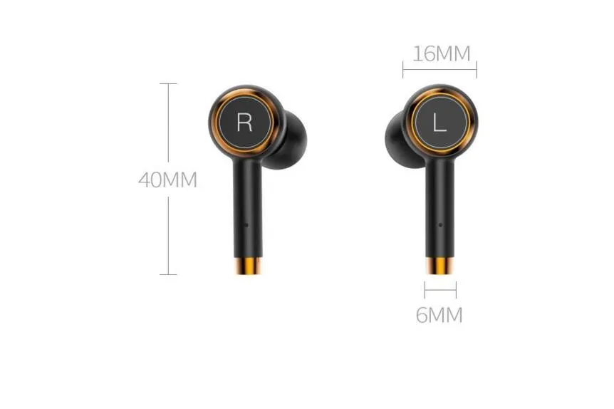 TWS V5.0 Bluetooth Sport gancho fones de ouvido sem fio fone de ouvido 3D vs F9 para iphone 11 samsung s10