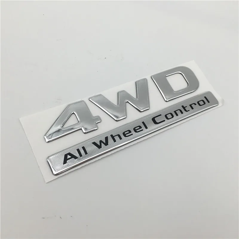 4WD All Wheel Control logo Emblem Plate for Mitsubishi Pajero Sport 7410B2921707497