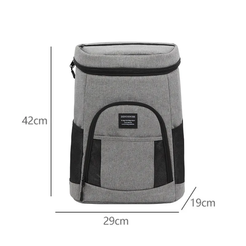 Thermische koeler geïsoleerde picknicktas functioneel patroon voor werk klimmenreizen backpack lunchbox bolsa termica loncheras214c