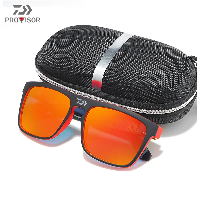 2020 Daiwa Yeni Men039S Polarize balıkçılık gözlükleri yaz açık dağcılık şık renkli film spor güneş gözlükleri24941851389