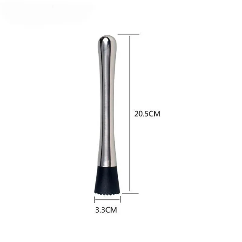 set 750ml550ml Stainless Bar Cocktail Shaker Set Barware Set Shaker Set with Wooden Rack D190117026736472